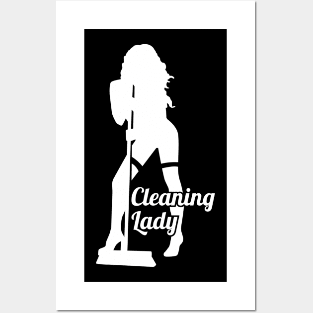 Cleaning lady Wall Art by Designzz